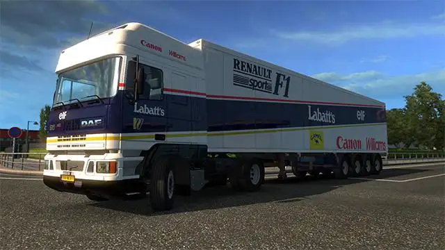 ETS2 - Williams Formula One classics Skins V1.0 (1.35.x) ETS2 - Williams Formula One classics Skins V1.0 (1.35.x)