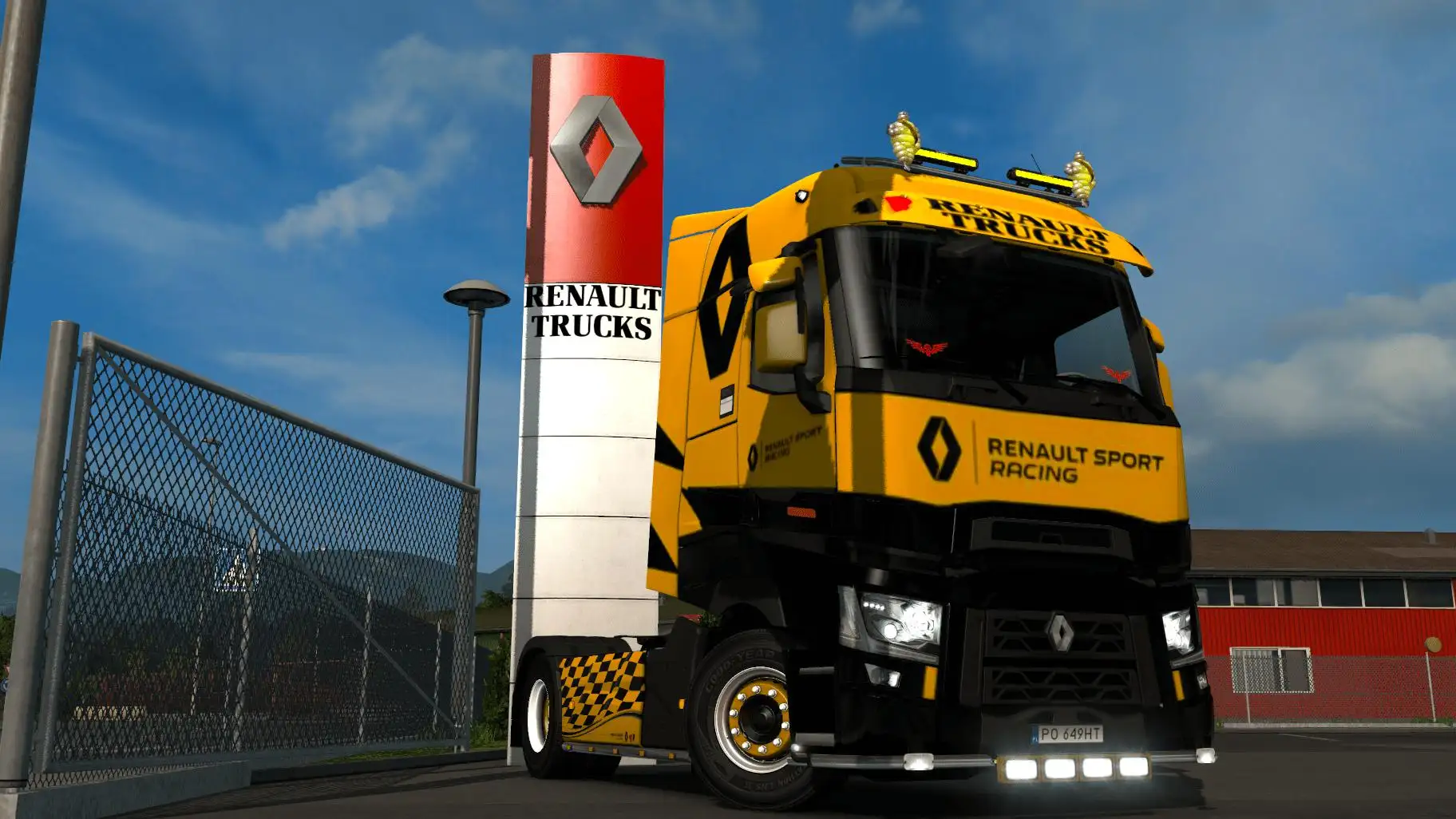 ETS2 - Renault T Range RS Belgium Skin (1.35.X) ETS2 - Renault T Range RS Belgium Skin (1.35.X)