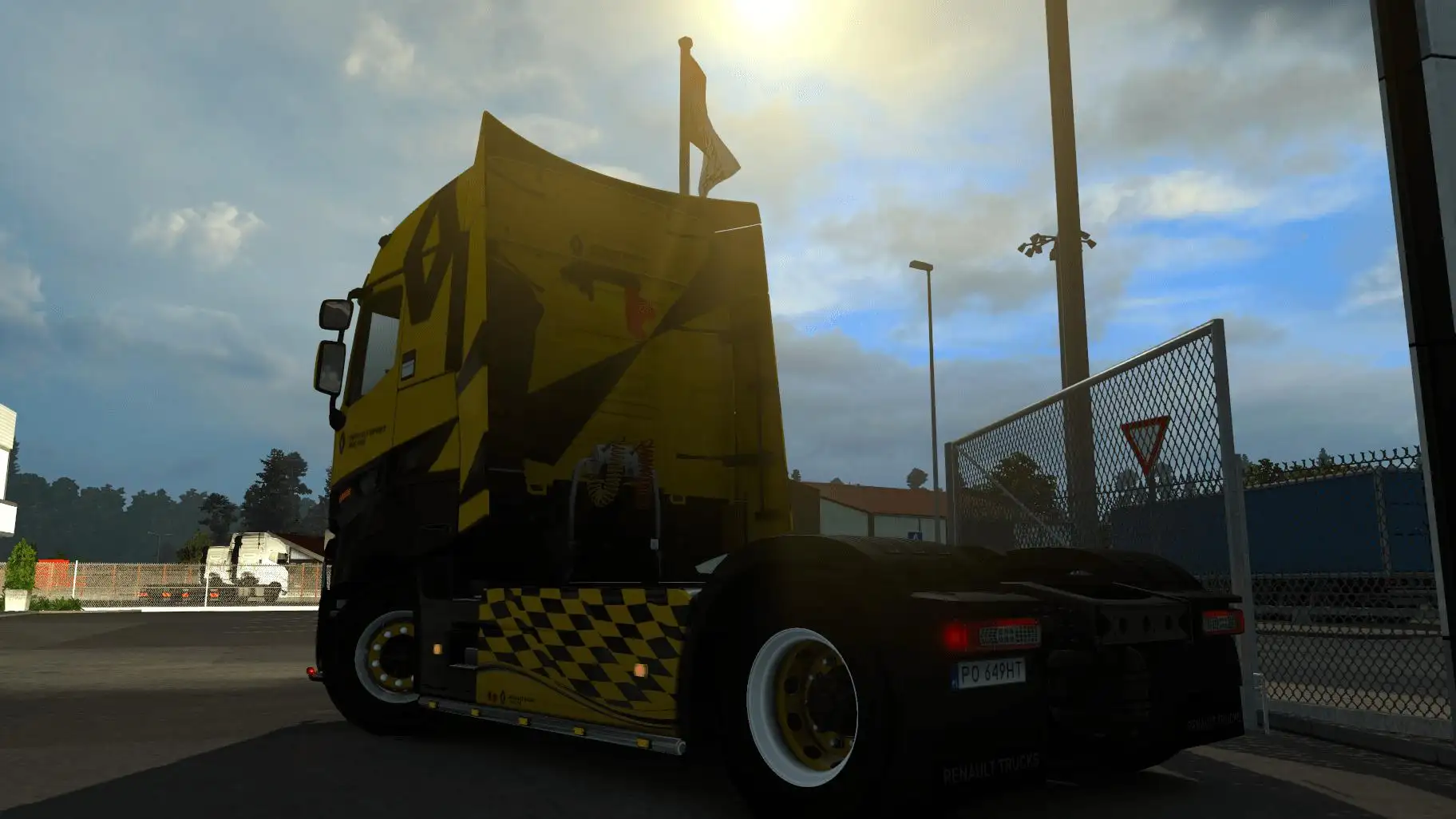 ETS2 - Renault T Range RS Belgium Skin (1.35.X) ETS2 - Renault T Range RS Belgium Skin (1.35.X)