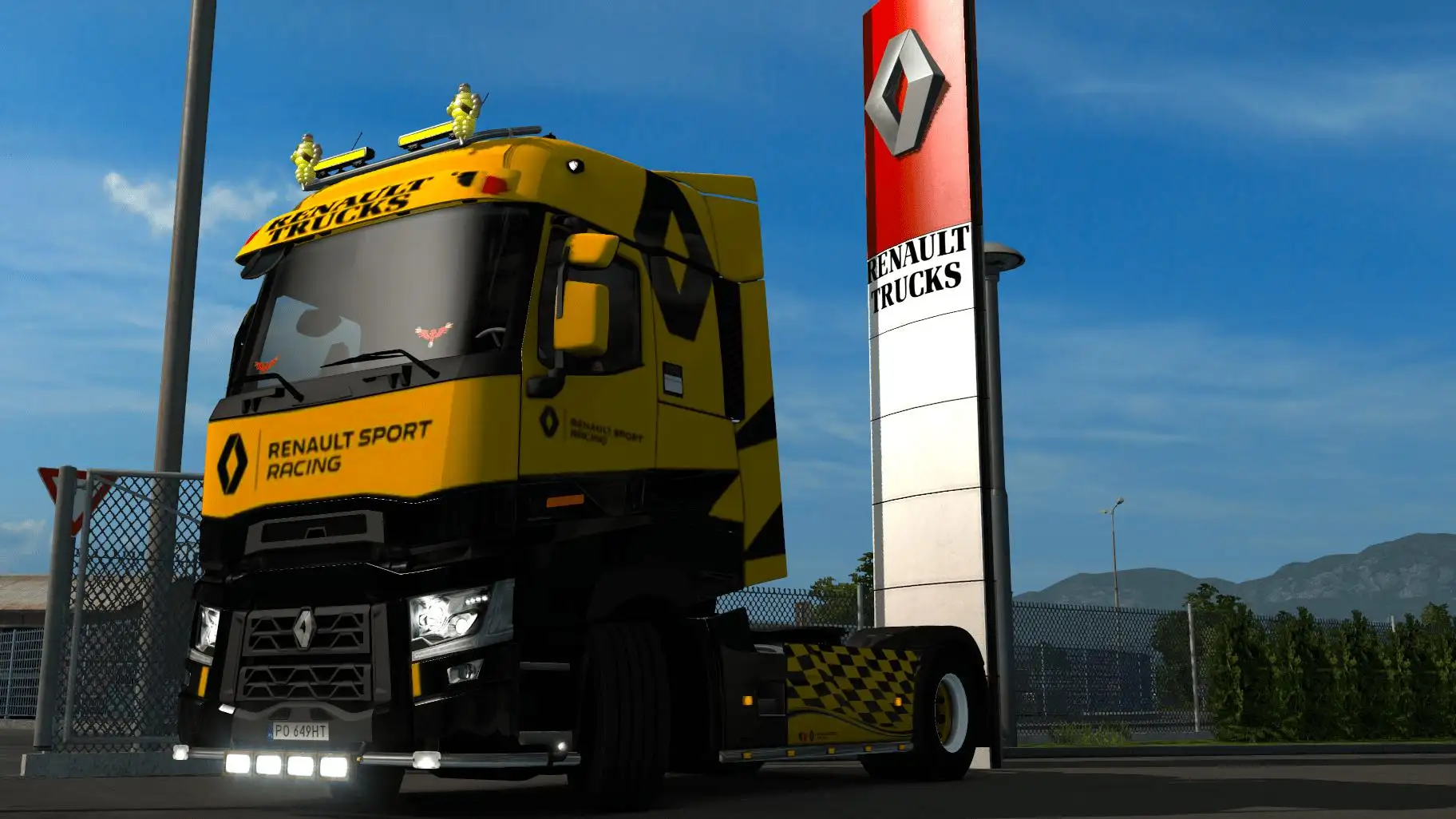 ETS2 - Renault T Range RS Belgium Skin (1.35.X) ETS2 - Renault T Range RS Belgium Skin (1.35.X)