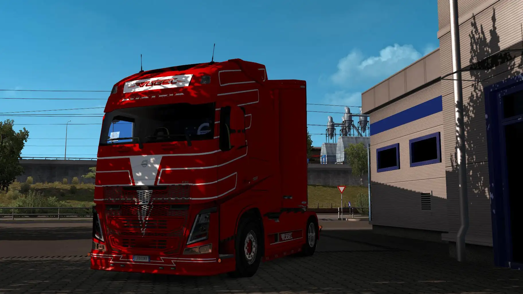 ETS2 - Vogel Volvo Red Skin (1.35.x) ETS2 - Vogel Volvo Red Skin (1.35.x)