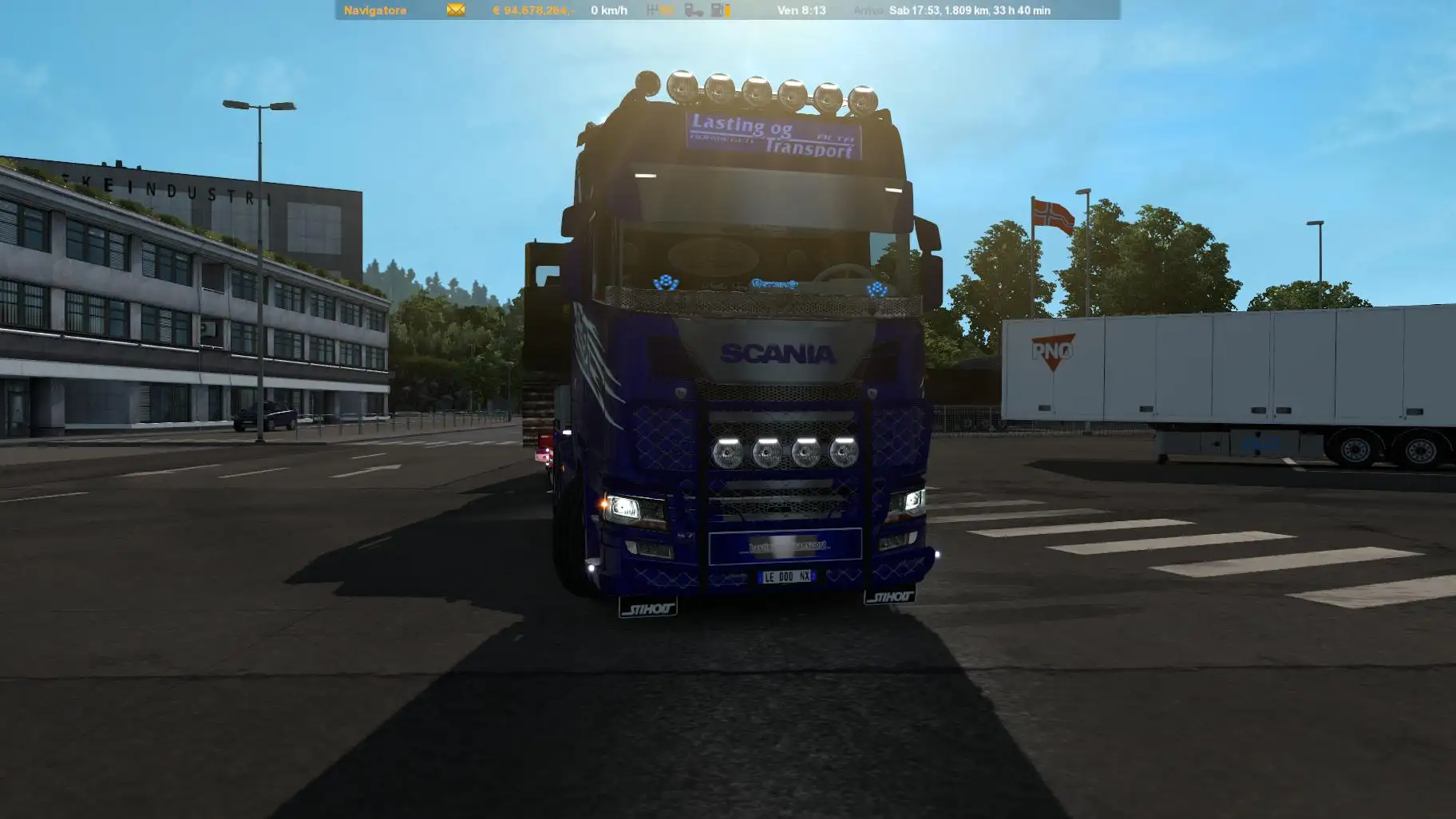 ETS2 - Lasting og Transport Scania R730 Skin (1.35.X) ETS2 - Lasting og Transport Scania R730 Skin (1.35.X)