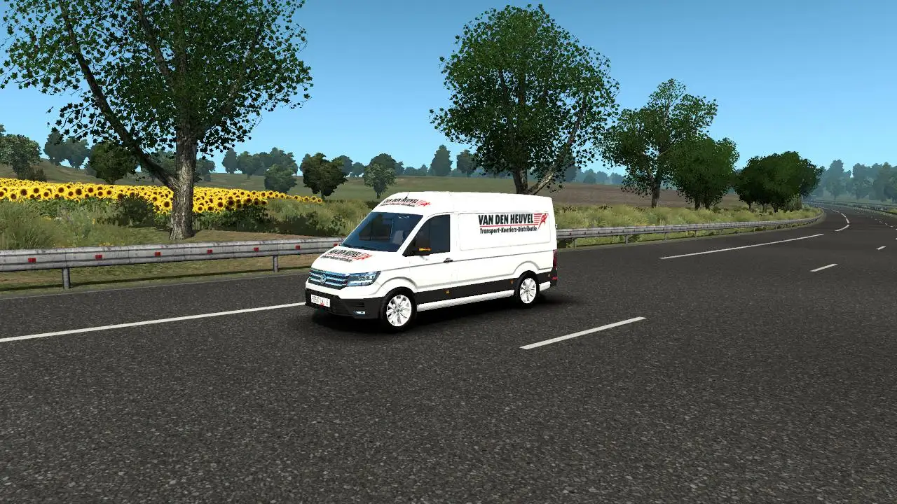 ETS2 - Skins Van Den Huevel for Volkswagen New Crafter v1.0.1 (1.35.x) ETS2 - Skins Van Den Huevel for Volkswagen New Crafter v1.0.1 (1.35.x)