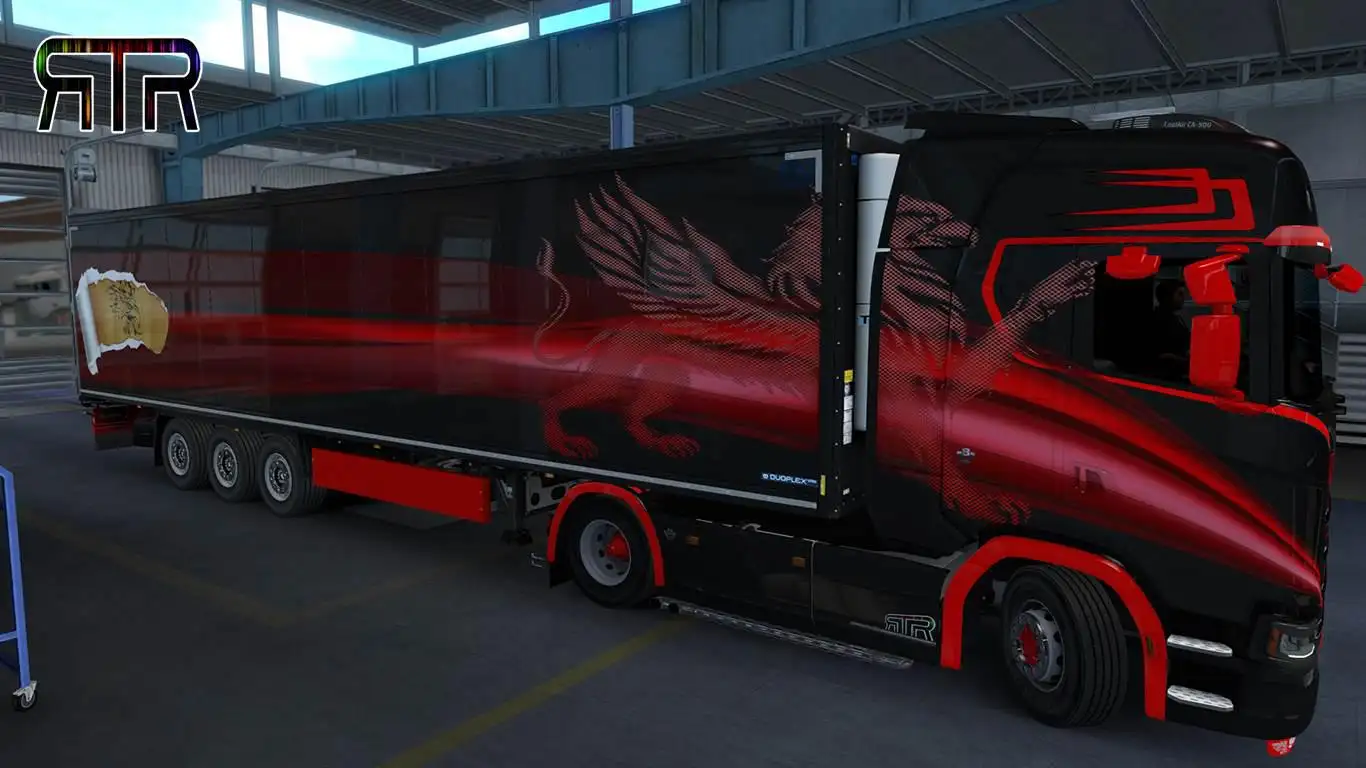 ETS2 - Griffin Combo for Scania Next Gen and Krone Coolliner v1.0 (1.35.X) ETS2 - Griffin Combo for Scania Next Gen and Krone Coolliner v1.0 (1.35.X)