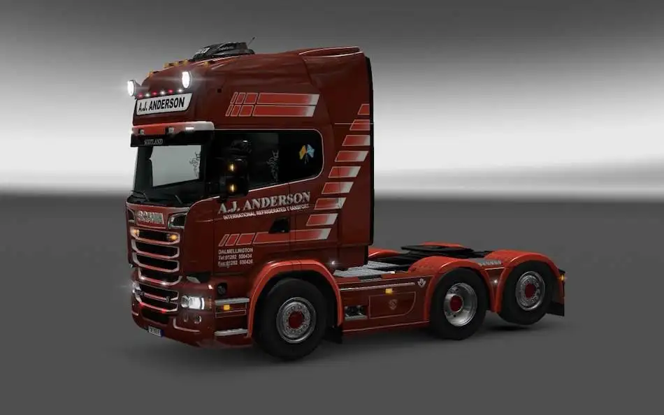 ETS2 - Real Companies Skins for Scania RJL (1.35.X) ETS2 - Real Companies Skins for Scania RJL (1.35.X)