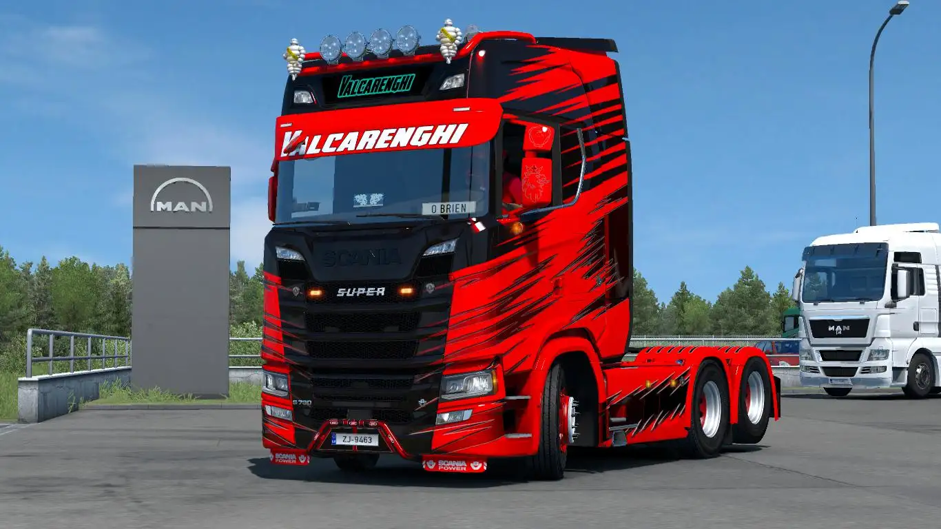 ETS2 - Next Gen Scania Valcarenghi + Combo Trailer Skin Pack (1.35.X) ETS2 - Next Gen Scania Valcarenghi + Combo Trailer Skin Pack (1.35.X)