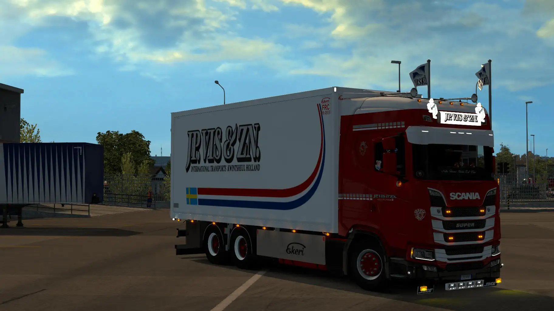ETS2 - Scania S JP Vis & Zn Tandem Skin (1.35.X) ETS2 - Scania S JP Vis & Zn Tandem Skin (1.35.X)