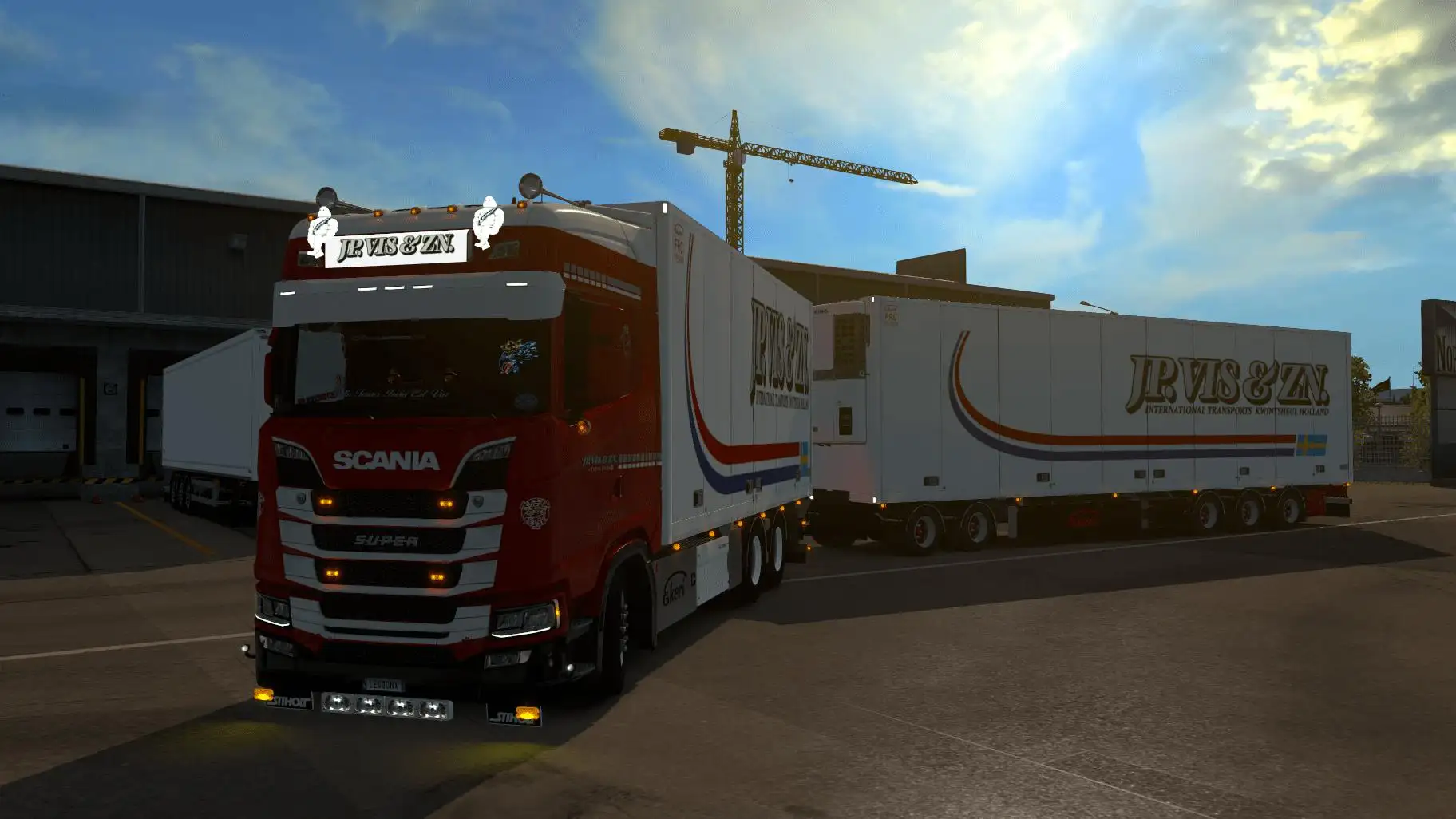 ETS2 - Scania S JP Vis & Zn Tandem Skin (1.35.X) ETS2 - Scania S JP Vis & Zn Tandem Skin (1.35.X)