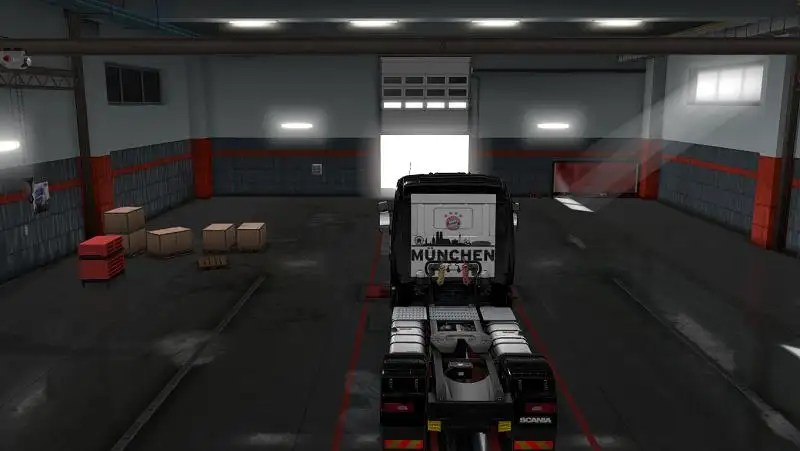 ETS2 - FC Bayern Skin v1.0 (1.35.X)