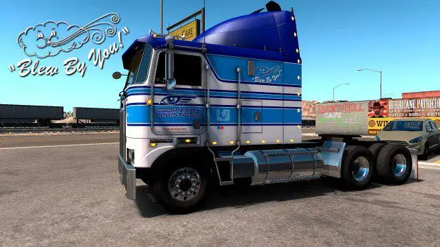ETS2 - Kenworth KW100e Blew By You Skin (1.35.X) ETS2 - Kenworth KW100e Blew By You Skin (1.35.X)