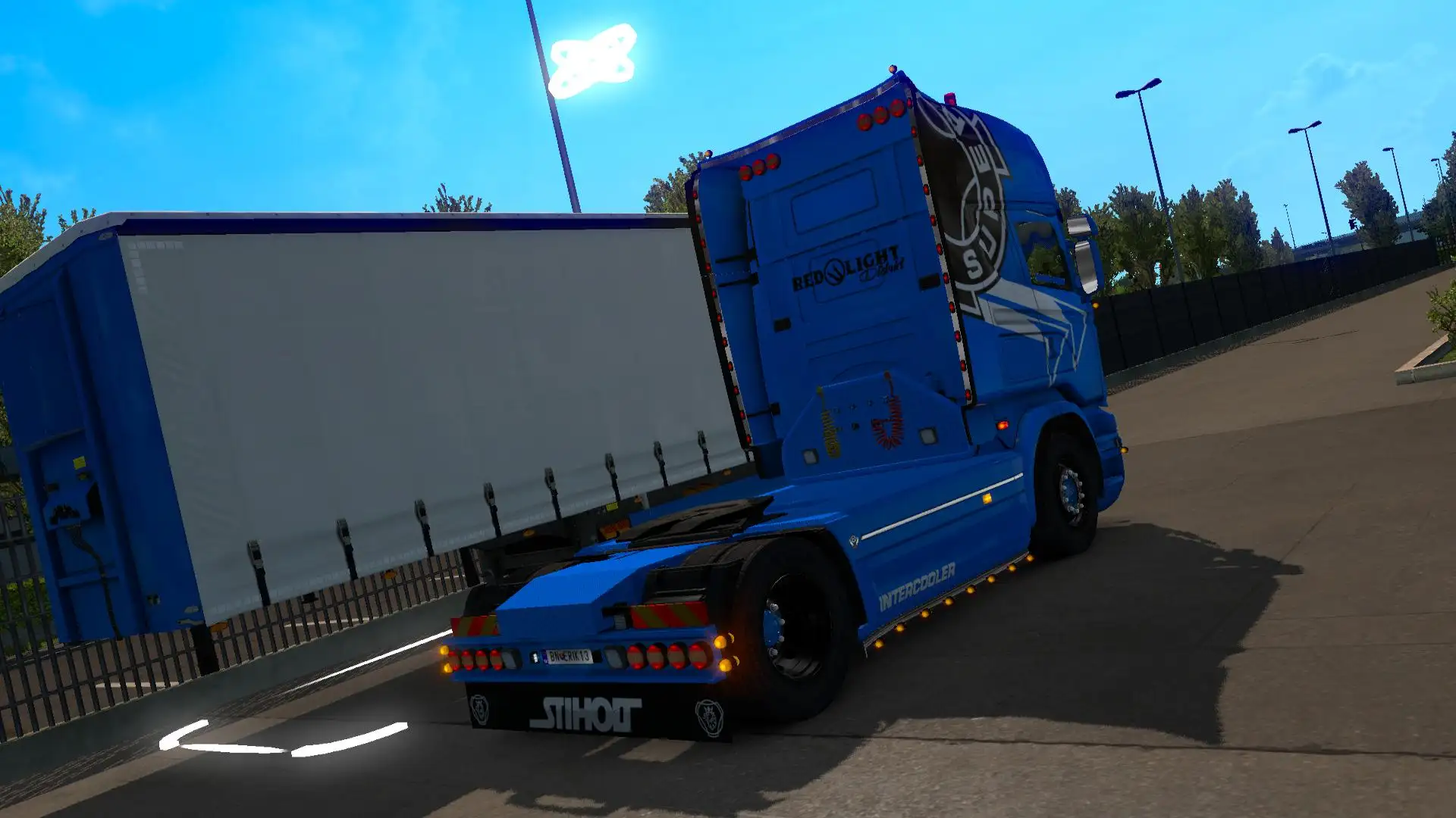 ETS2 - Scania Super Blue + Stickers (1.35.X) ETS2 - Scania Super Blue + Stickers (1.35.X)