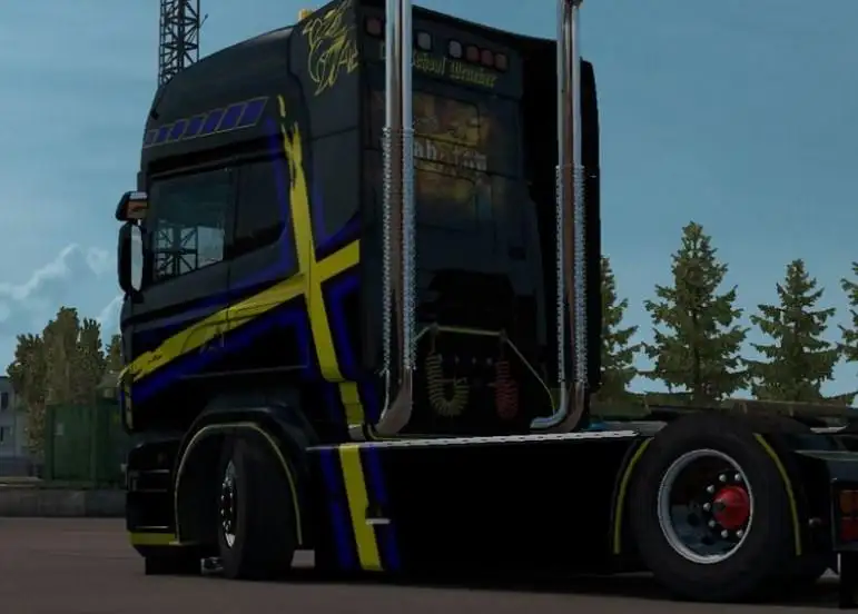 ETS2 - Scania RJL Swedish Metal Skin V1.0 (1.35.X) ETS2 - Scania RJL Swedish Metal Skin V1.0 (1.35.X)