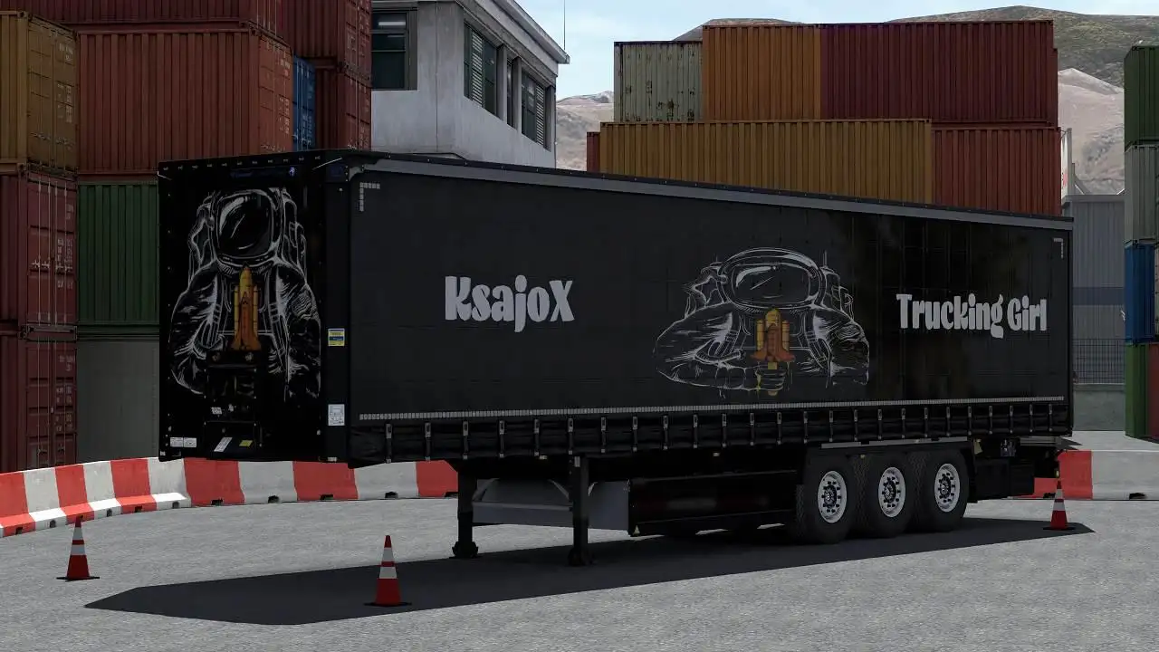 ETS2 - Astronautic KsajoX Style Krone Profiliner V1.0 (1.35.X)