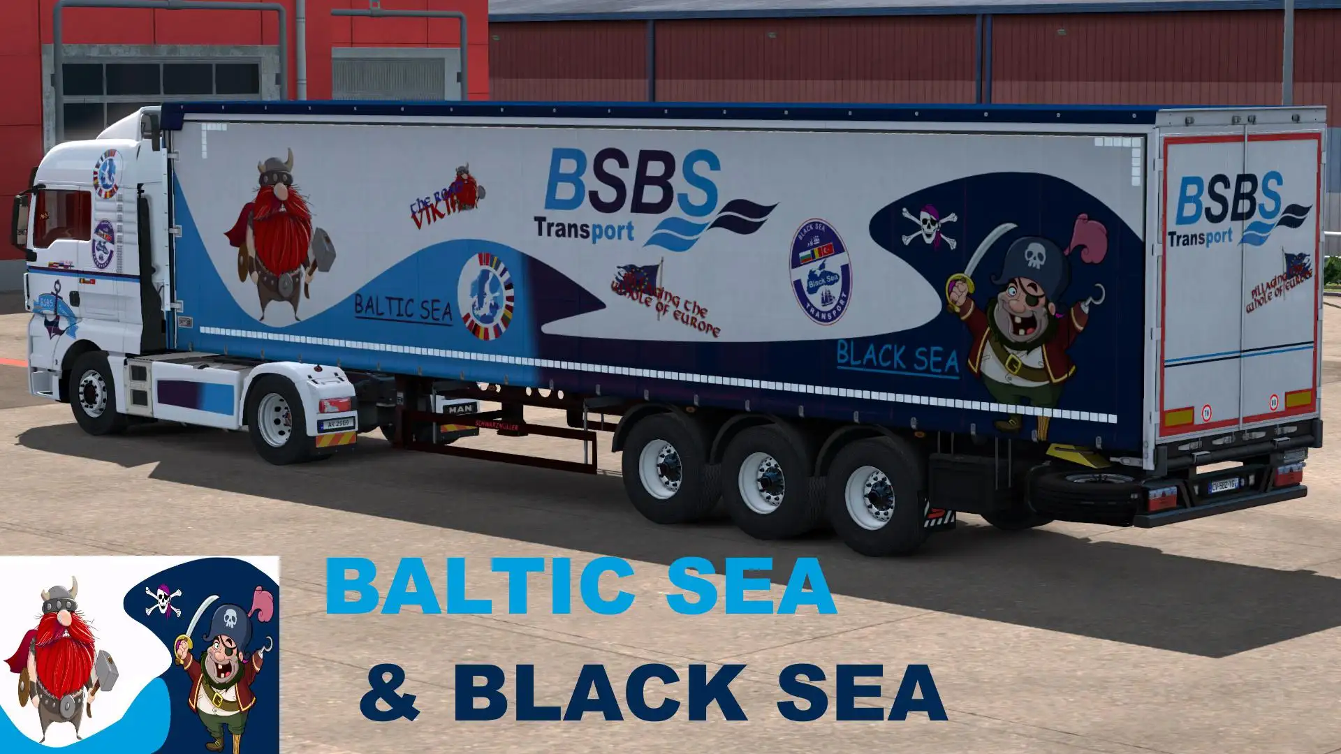 ETS2 - Baltic Sea & Black Sea Transport Combo V1.0 (1.35.X) ETS2 - Baltic Sea & Black Sea Transport Combo V1.0 (1.35.X)