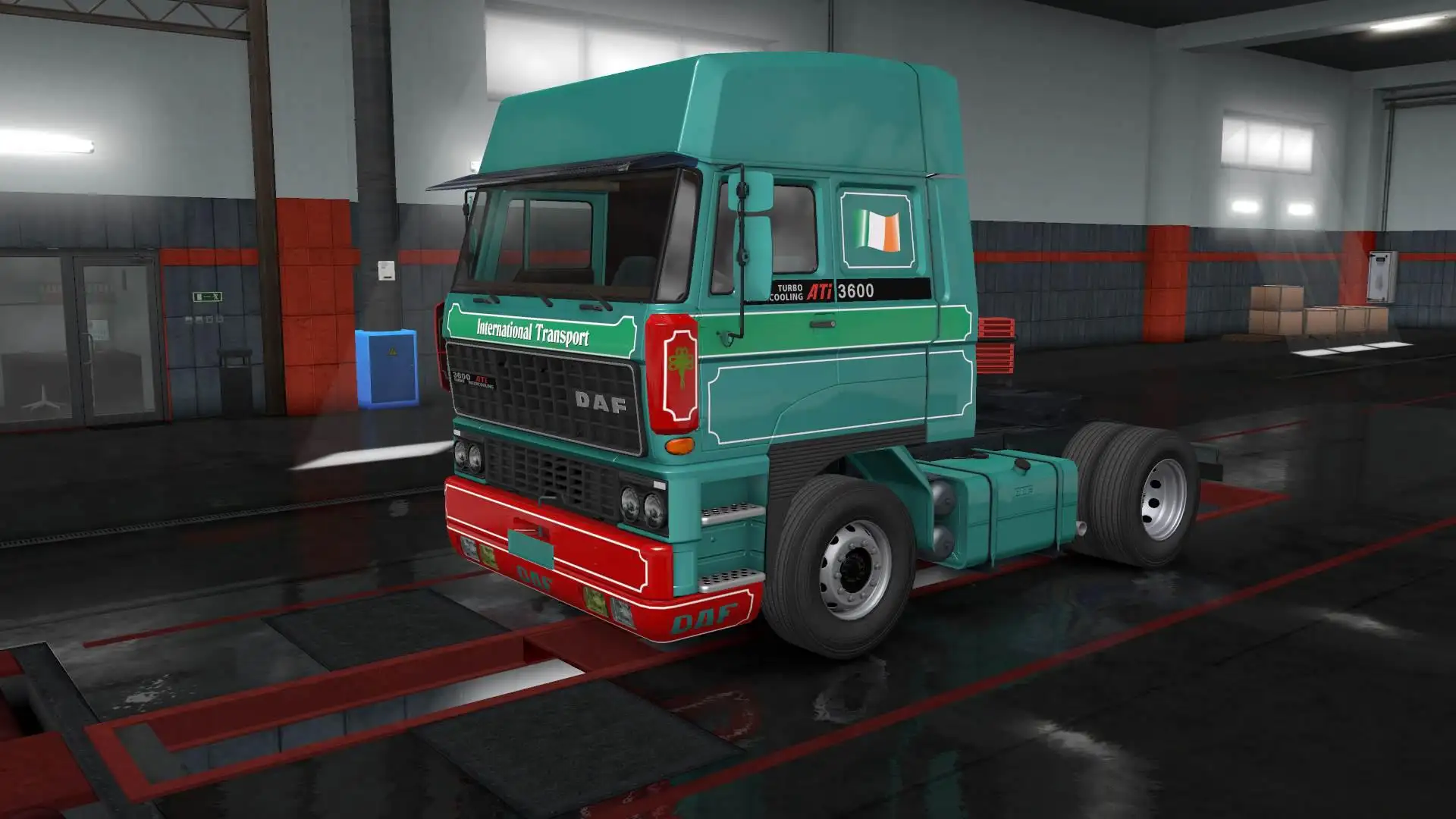 ETS2 - DAF F241 Custom Skins V1.0 (1.35.X)