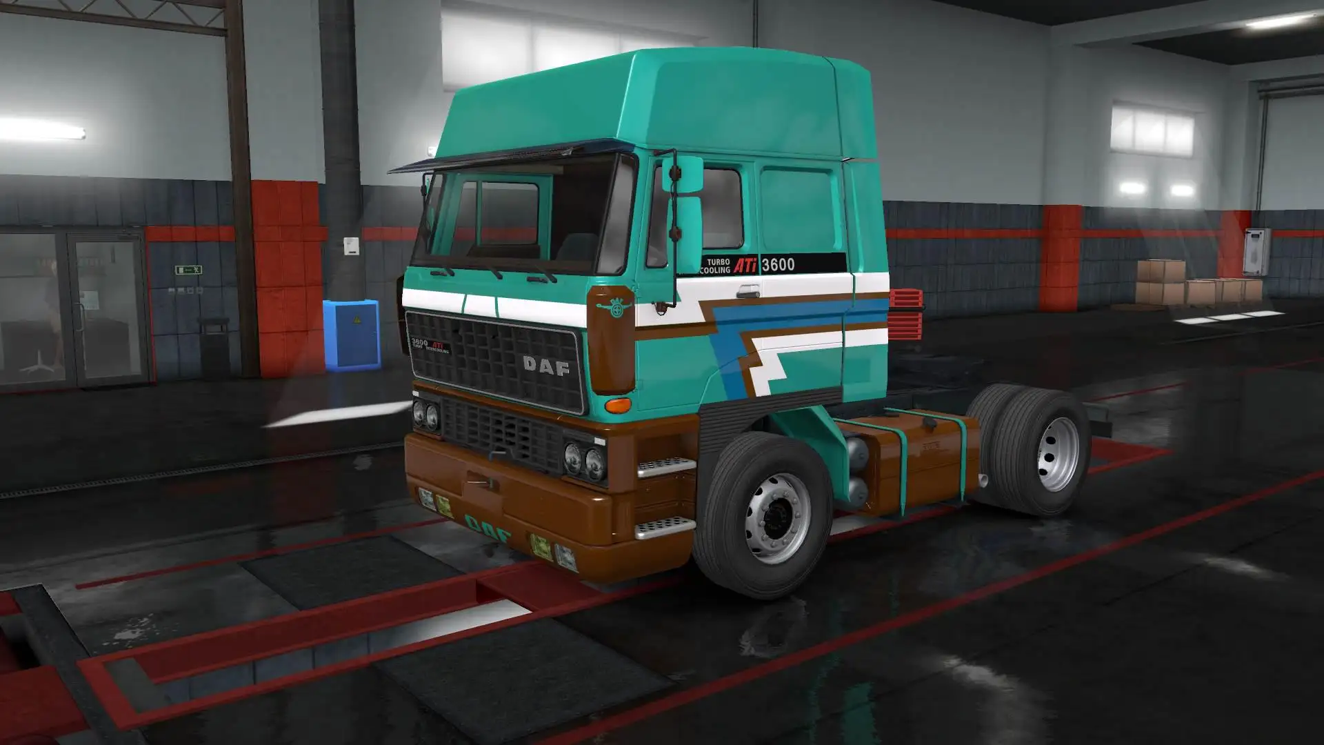 ETS2 - DAF F241 Custom Skins V1.0 (1.35.X)