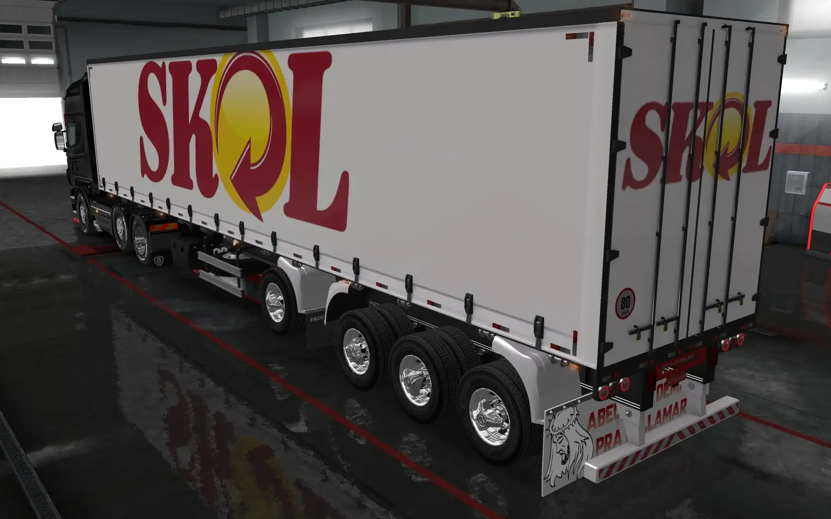 ETS2 - Skin Pack De Reboques Sider Facchini By Wpneves V1.4 (1.35.X) ETS2 - Skin Pack De Reboques Sider Facchini By Wpneves V1.4 (1.35.X)