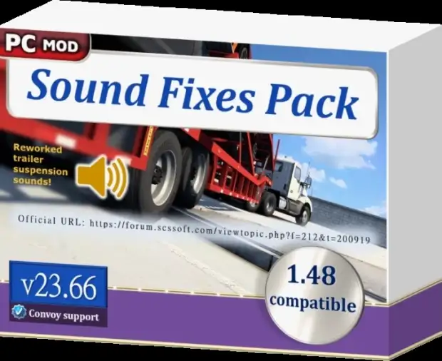 ETS2 - Sound Fixes Pack V23.66.1 ETS2 - Sound Fixes Pack V23.66.1