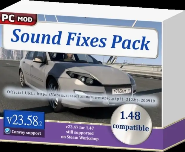 ETS2 - Sound Fixes Pack V23.58.2 ETS2 - Sound Fixes Pack V23.58.2