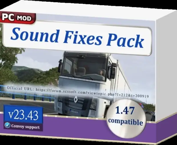 ETS2 - Sound Fixes Pack V23.43 ETS2 - Sound Fixes Pack V23.43