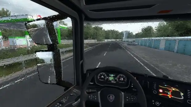 ETS2 - Better Raindrops with Sounds V1.4 ETS2 - Better Raindrops with Sounds V1.4