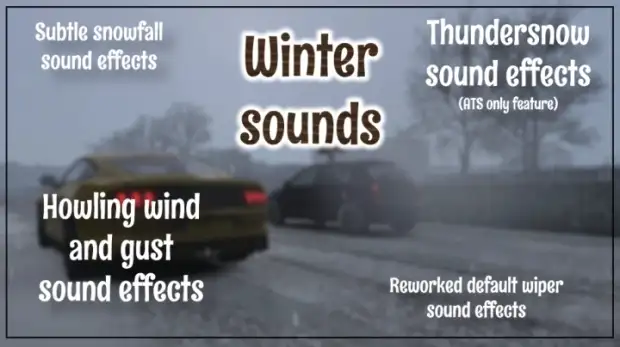 ETS2 - Winter Sounds V3.0 ETS2 - Winter Sounds V3.0