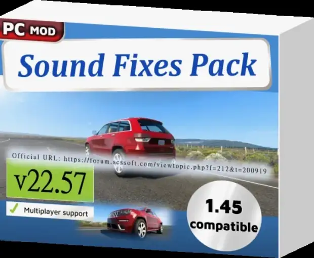 ETS2 - Sound Fixes Pack V22.57 ETS2 - Sound Fixes Pack V22.57