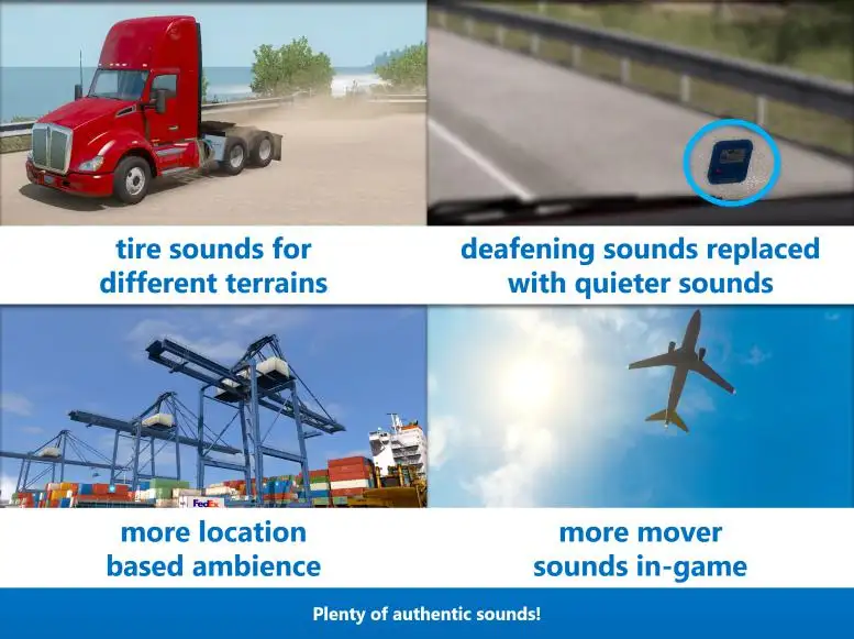 ETS2 - Sound Fixes Pack V19.40.1 (1.36.x) ETS2 - Sound Fixes Pack V19.40.1 (1.36.x)