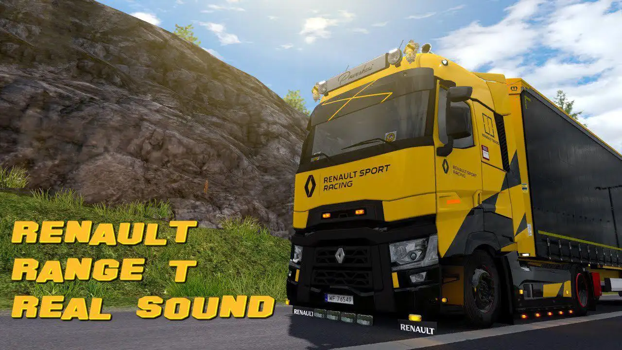 ETS2 - Renault Range T Real Sound Mod (1.35.x) ETS2 - Renault Range T Real Sound Mod (1.35.x)