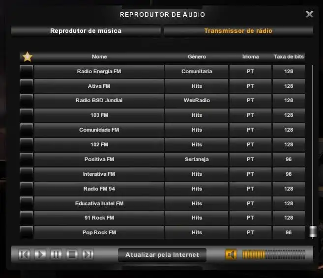 ETS2 - Brazilian Radio Mod V1.0 (1.35.X) ETS2 - Brazilian Radio Mod V1.0 (1.35.X)
