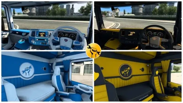 ETS2 - Insanux Scania NG Interior UK V1.1 ETS2 - Insanux Scania NG Interior UK V1.1
