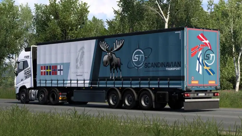 ETS2 - ST Trailer Skin V1.0 ETS2 - ST Trailer Skin V1.0
