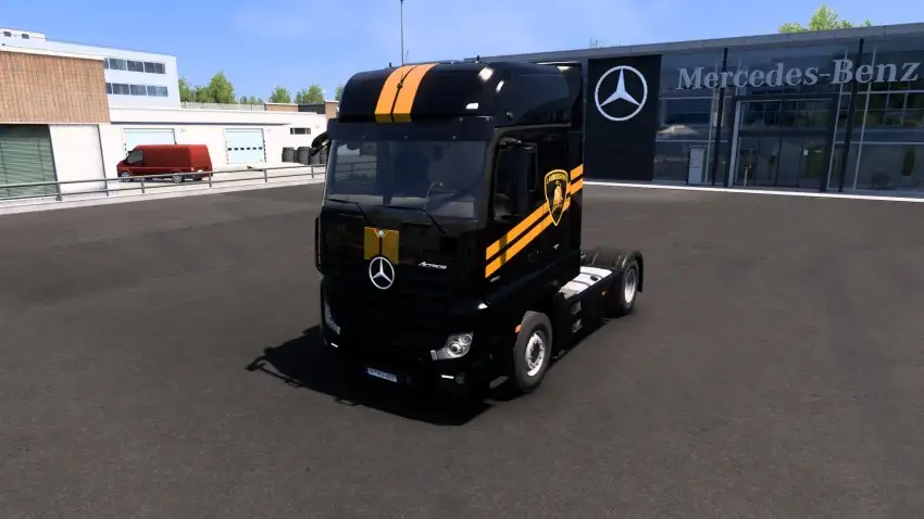 ETS2 - Lamborghini Skin for All Trucks ETS2 - Lamborghini Skin for All Trucks