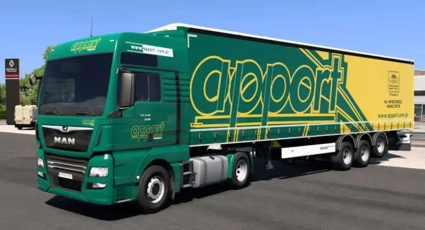 ETS2 - Combo Skin Apport Logistyka 1.0 ETS2 - Combo Skin Apport Logistyka 1.0