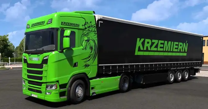 ETS2 - Krzemien Transport Combo Skin V1.0 ETS2 - Krzemien Transport Combo Skin V1.0