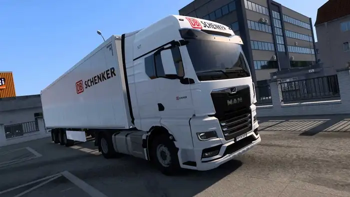 ETS2 - DB Schenker MAN Skin V1.0 ETS2 - DB Schenker MAN Skin V1.0