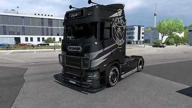 ETS2 - Scania Silver Grey Skin V1.0 ETS2 - Scania Silver Grey Skin V1.0