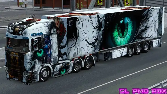 ETS2 - Scania S Kitana Eye Skin V1.0 ETS2 - Scania S Kitana Eye Skin V1.0