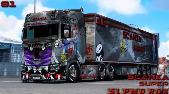 ETS2 - Scania S Super Skin Update V1.0 ETS2 - Scania S Super Skin Update V1.0