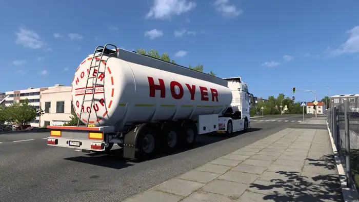 ETS2 - HOYER Group Tank Skin Pack V1.0 ETS2 - HOYER Group Tank Skin Pack V1.0