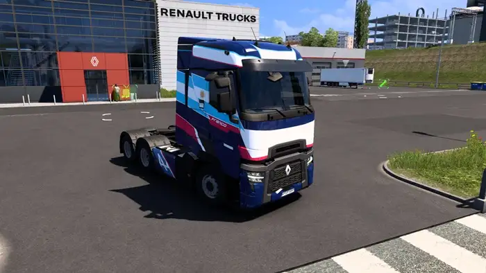 ETS2 - Renault Trucks Colapinto Alpine Edition V1.0 ETS2 - Renault Trucks Colapinto Alpine Edition V1.0