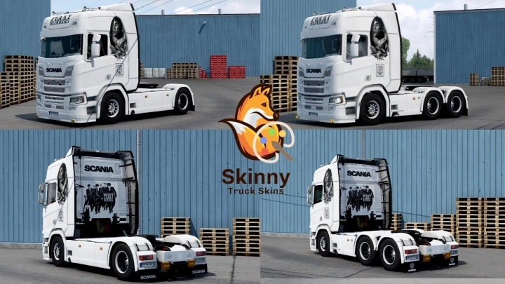 ETS2 - Scania R 2016 PeakyBlinders Skins V1.0 ETS2 - Scania R 2016 PeakyBlinders Skins V1.0