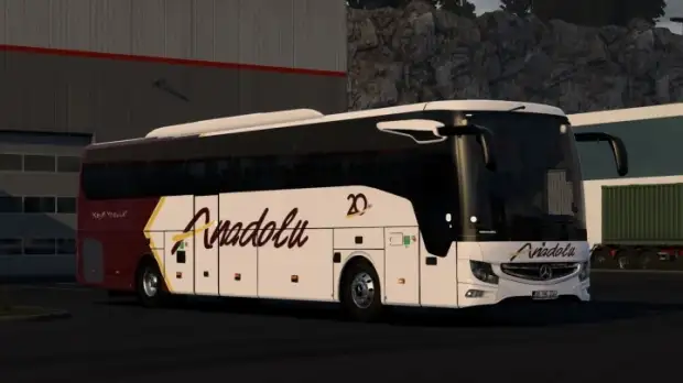 ETS2 - Mercedes-Benz Tourismo Anadolu Coating ETS2 - Mercedes-Benz Tourismo Anadolu Coating