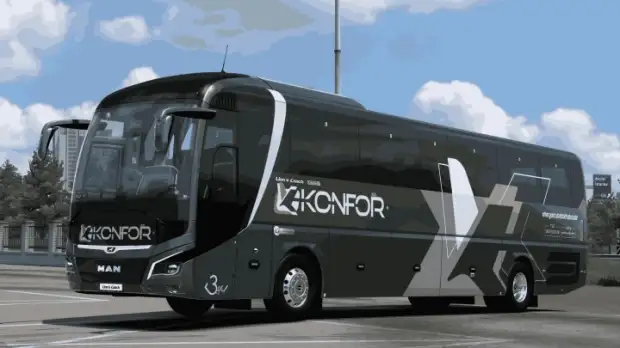 ETS2 - Man Lions Coach E6 Konfor Turizm New Skin V1.0 ETS2 - Man Lions Coach E6 Konfor Turizm New Skin V1.0