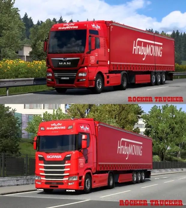 ETS2 - HrubyMOVING S.R.O. Skin Pack V1.0 ETS2 - HrubyMOVING S.R.O. Skin Pack V1.0