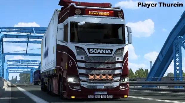 ETS2 - Scania Skin C10 by Player Thurein V1.0 ETS2 - Scania Skin C10 by Player Thurein V1.0