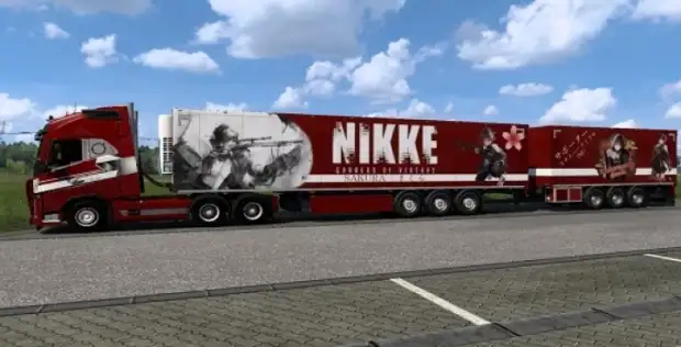 ETS2 - Nikke: Goddess of Victory (Sakura Skinpack) V1.0 ETS2 - Nikke: Goddess of Victory (Sakura Skinpack) V1.0