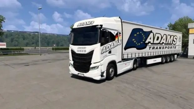 ETS2 - Combo Skin Adams Transporte V1.0 ETS2 - Combo Skin Adams Transporte V1.0