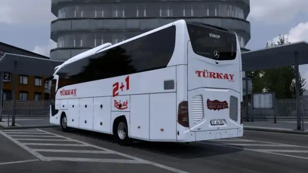 ETS2 - MB New Travego 15 SHD Turkay Turizm V1.0 ETS2 - MB New Travego 15 SHD Turkay Turizm V1.0