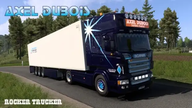 ETS2 - Axel Dubois Skin Pack V1.0 ETS2 - Axel Dubois Skin Pack V1.0